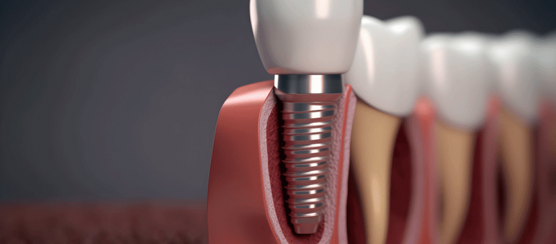 Dental Implant Close-Up Animation