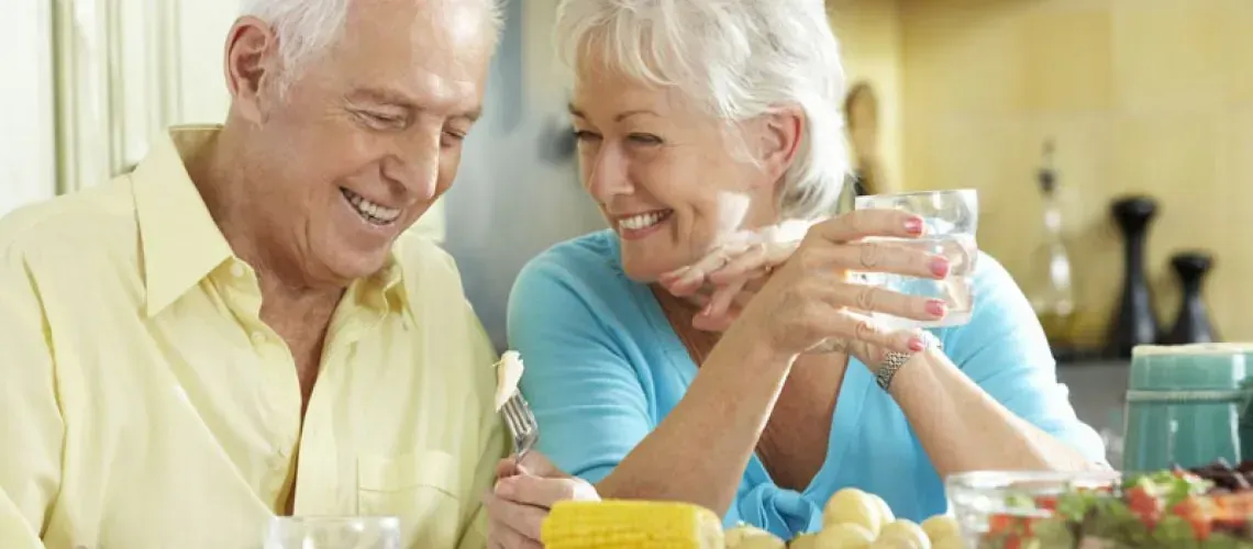 Implant Dentures Patients Eating